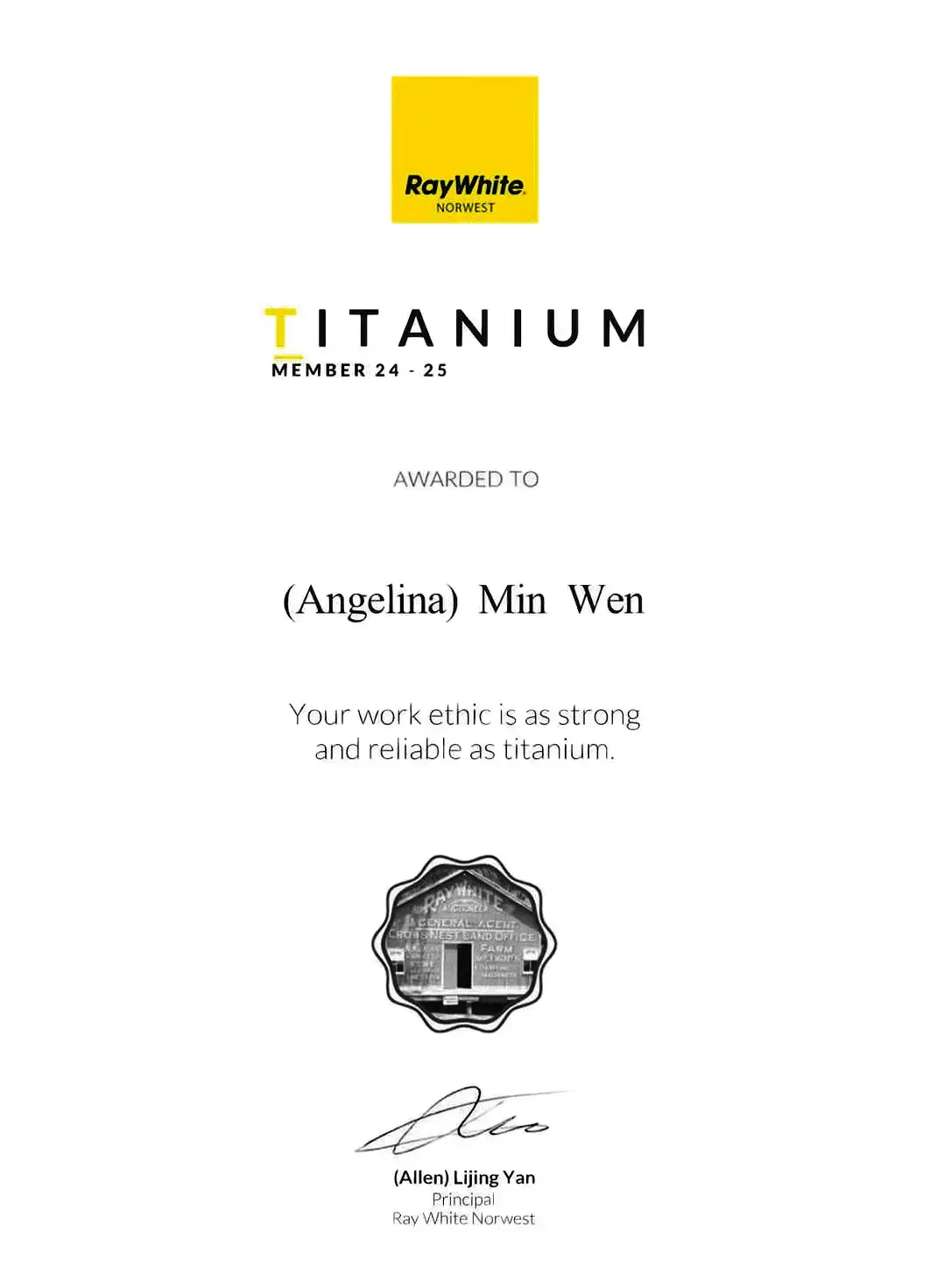 Titanium Award 2B