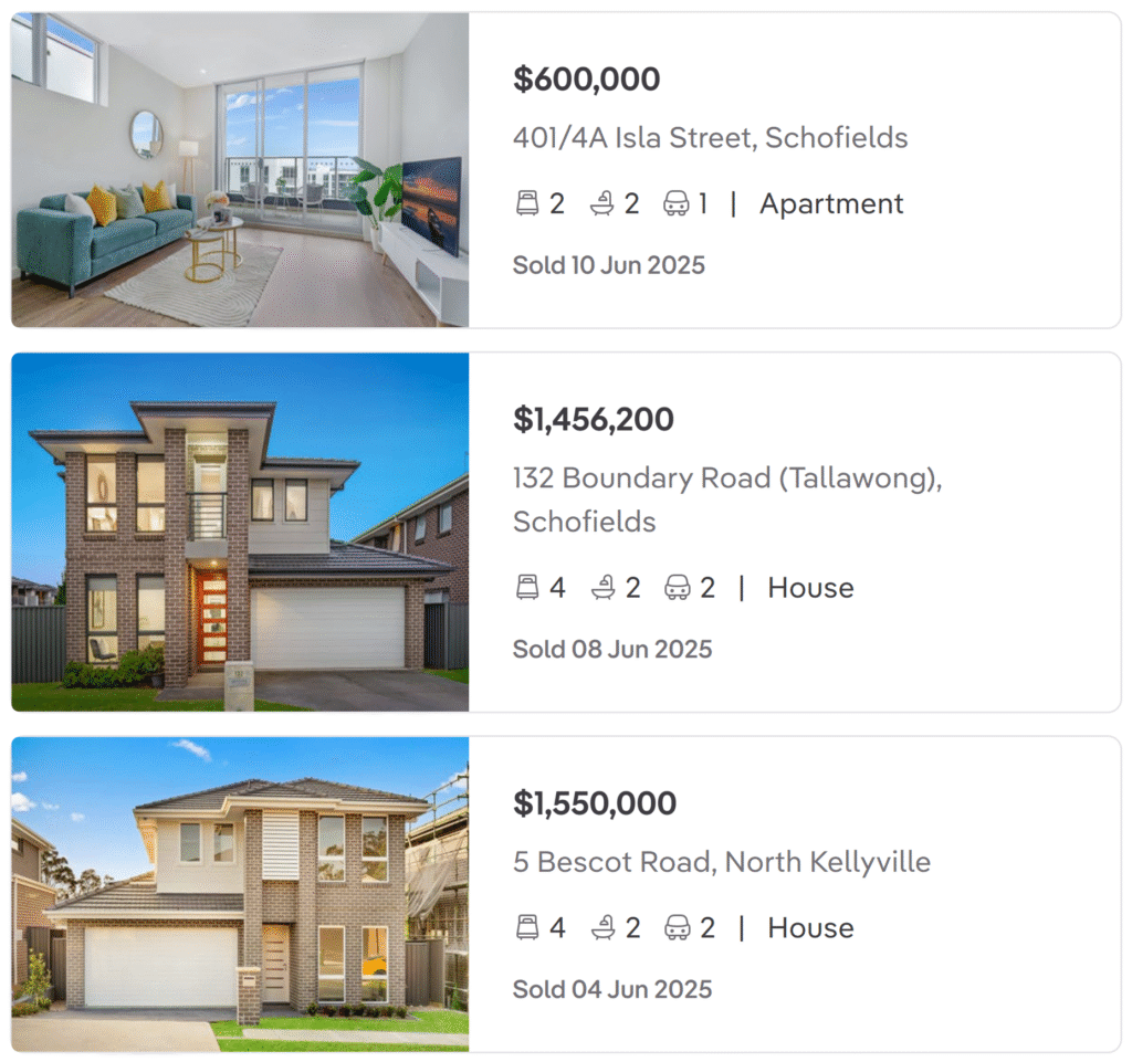 3 Featured Properties